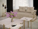 مبل مدل sofa-versace (1، 2 ، 3 جداگانه) - Image 4
