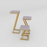 میز عسلی مدل CFT-37-ST