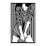 تابلو گرافیکی طرح دخترانه 1