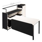 میز اداری کارشناسی مدل ctl-05-w