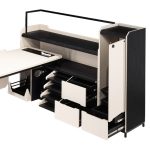 میز اداری کارشناسی مدل ctl-05-w - Image 4