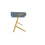 میز تحریر داری کشو مدل Office-Desk-Landa - Image 5