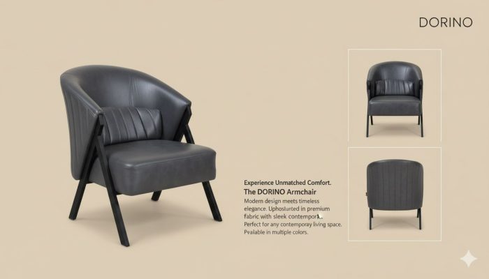 مبل اداری تک نفره مدل Sofa-Landa-1n - Image 2