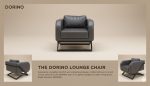 مبل اداری تک نفره مدل Sofa-Lema-Gyro-1N - Image 2