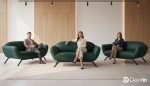 مبل اداری دو نفره مدل آتن Sofa-Athens-2n - Image 5