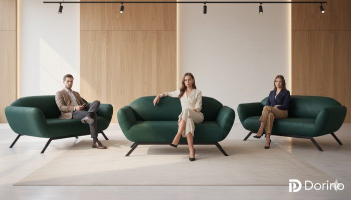 مبل اداری دو نفره مدل آتن Sofa-Athens-2n - Image 5